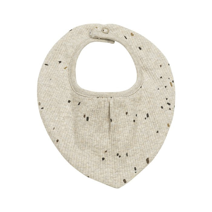 Meyco Baby Rib Mini Spot bandana - 2-pack - sand melange