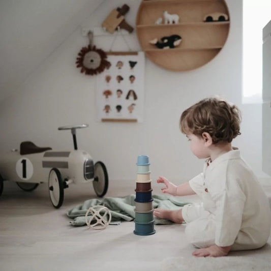 Mushie stapel bekers | Forest