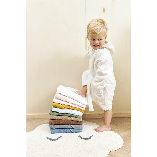 Badcape Basic Badstof - Grijs