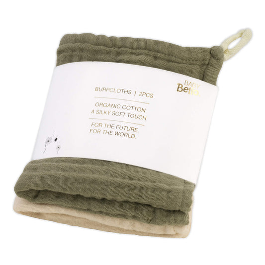 Monddoekjes Extra Dik (2st) “Dusty Olive”