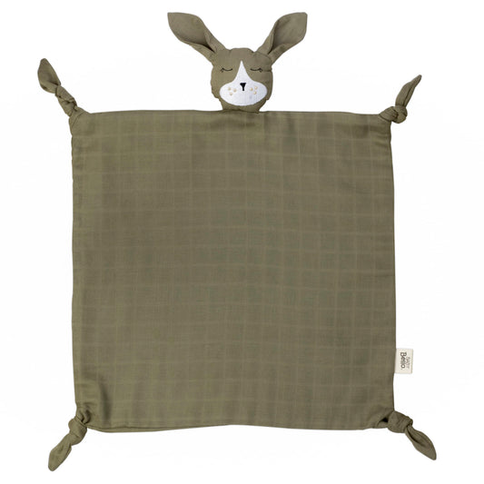 Knuffeldoek “Finny the Fennex Fox Dusty Olive”