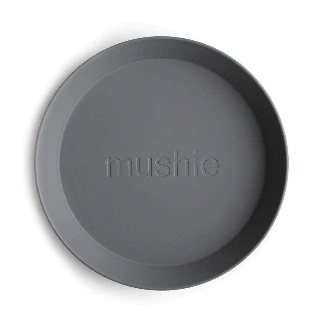 Mushie bordjes rond set van 2 | Smoke