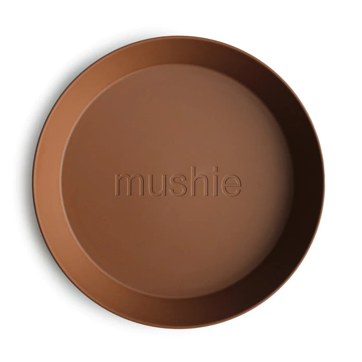 Mushie bordjes rond set van 2 | Caramel