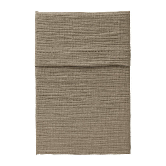 Ledikantlaken soft - taupe